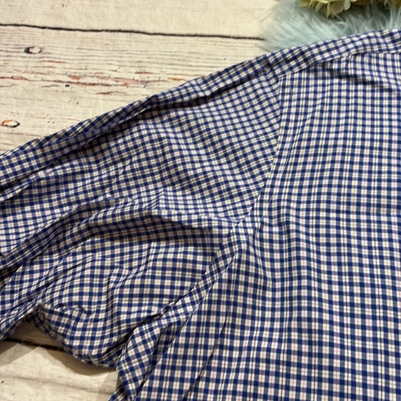 Ralph Lauren Blue Pink Check Button Down Shirt sz 4XLT - Picture 4 of 11